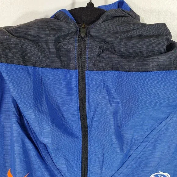 Nike Boise State Broncos On Field 1/4 Zip Blue Jacket Men's Sz M NWT CQ5208-480 - Picture 2 of 10